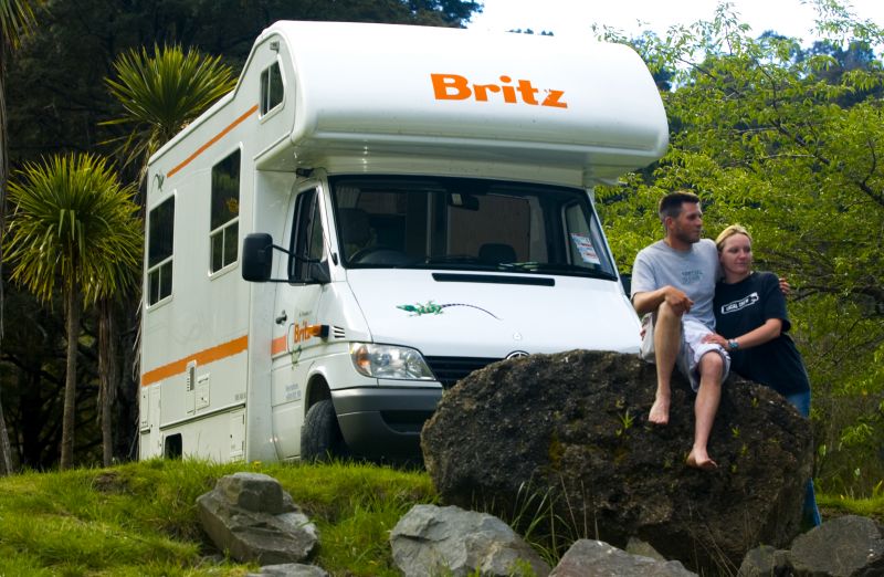 new zealand with campervan