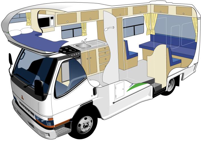 Alpha Mitsubishi 4 berth New Zealand Motorhomes
